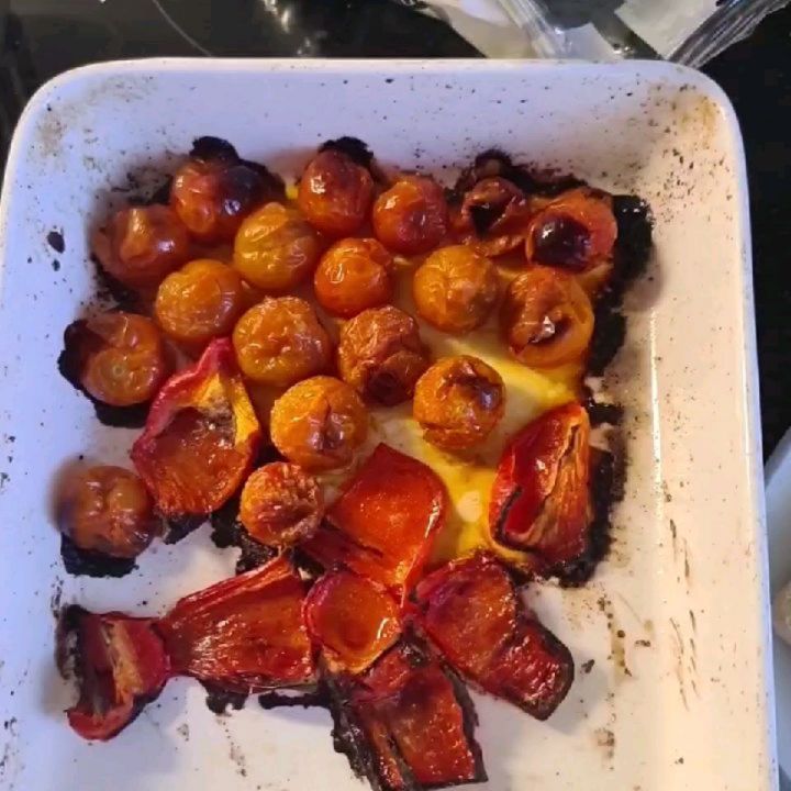 Vegan Breakfast Toast with Roasted Veggies