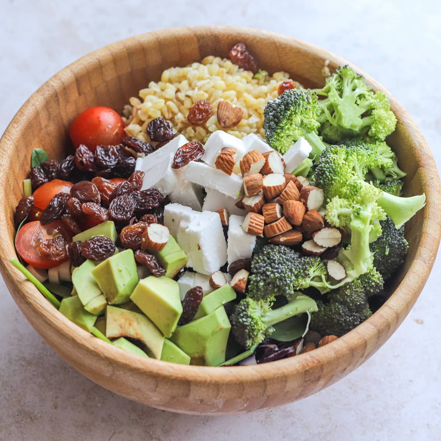 Vegan Meal Prep Salad with Tahini Dressing