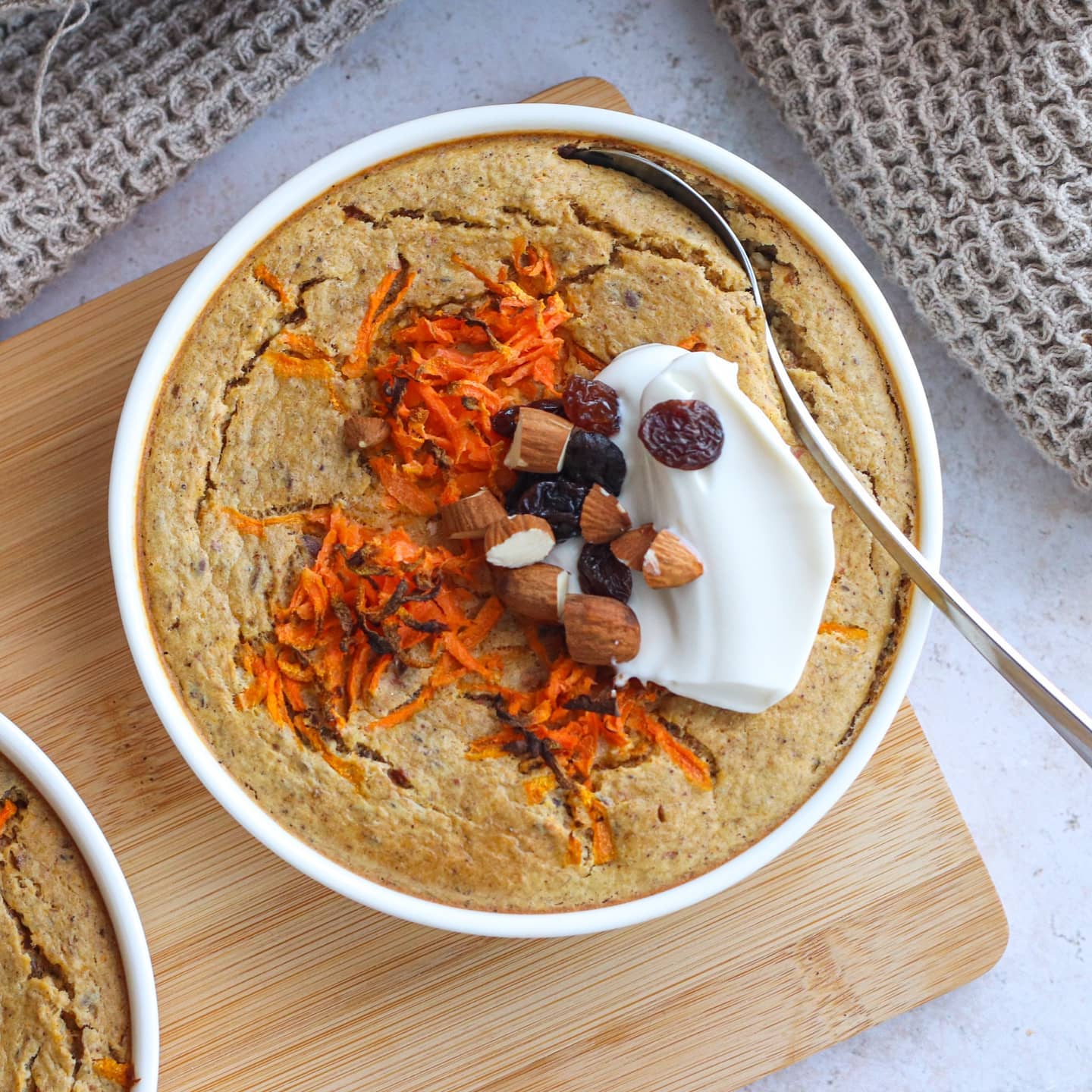 Carrot Cake Baked Oatmeal