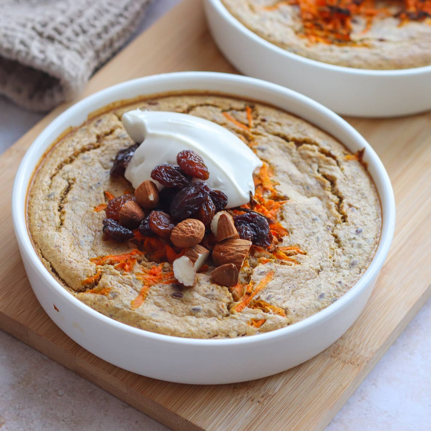 Carrot Cake Baked Oatmeal