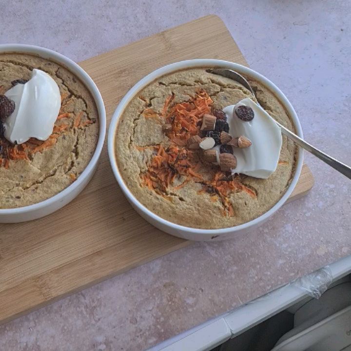 Carrot Cake Baked Oatmeal