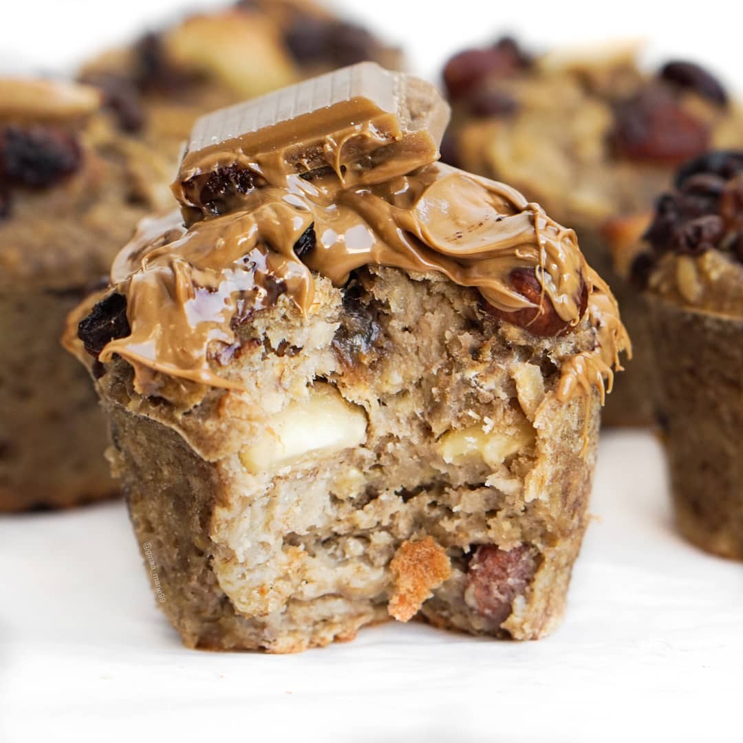 Easy and Healthy Banana Oat Breakfast Muffins