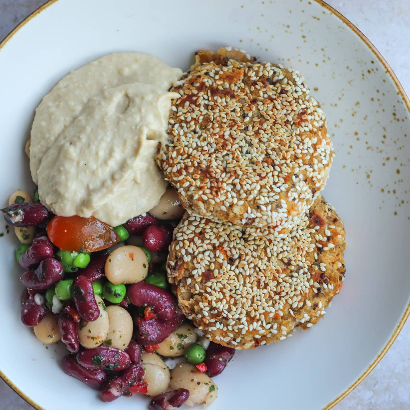 Sweet Potato Quinoa Red Lentil Patties
