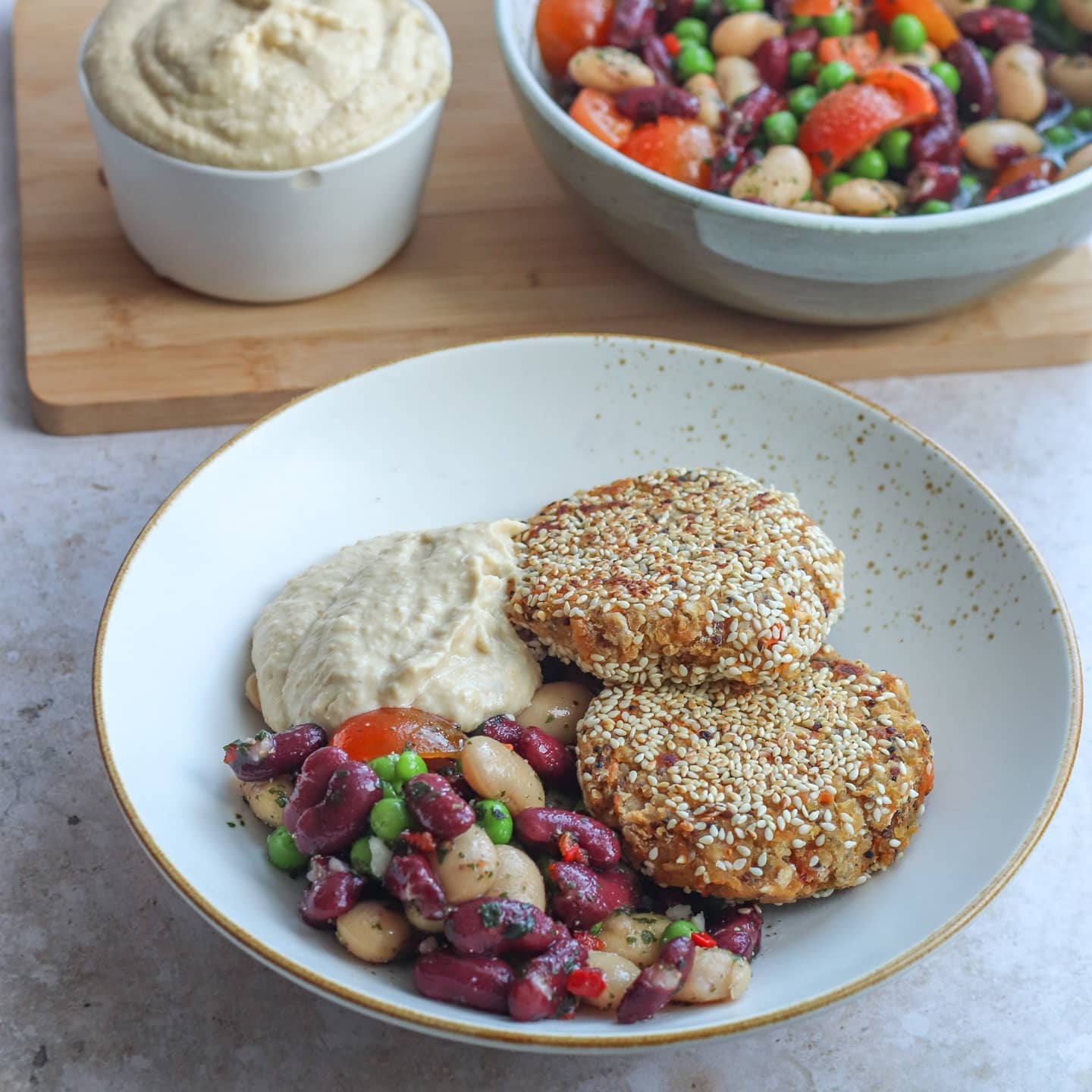 Sweet Potato Quinoa Red Lentil Patties