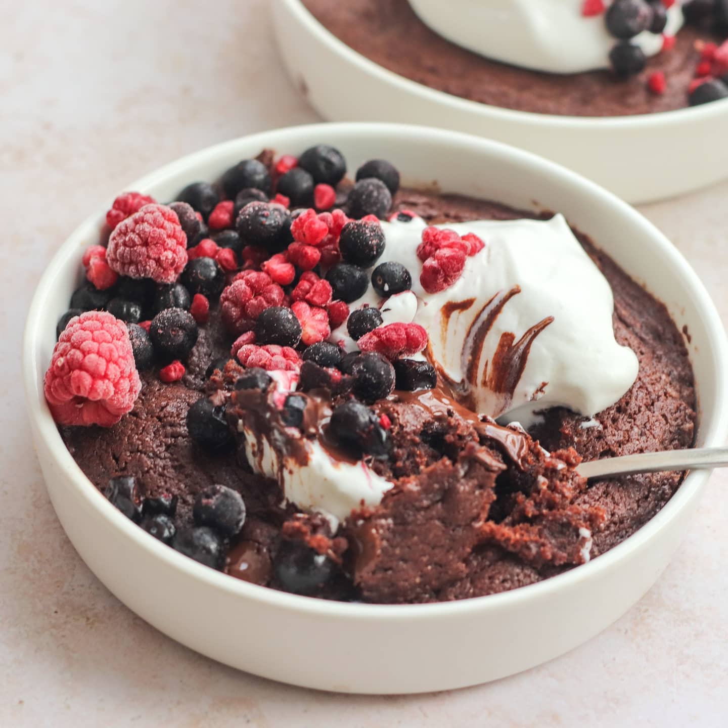 Irresistible Single Serve Fudgy Chocolate Cake