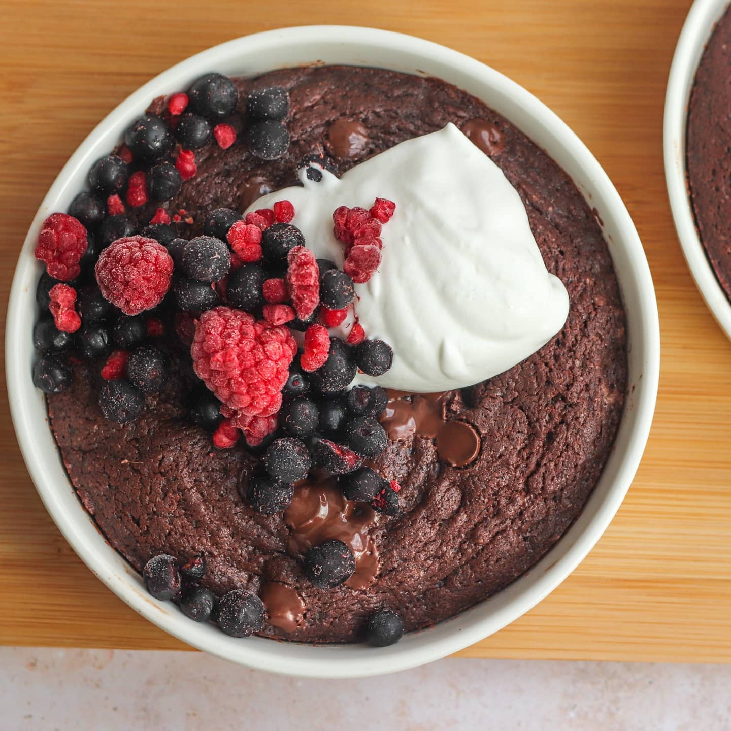 Irresistible Single Serve Fudgy Chocolate Cake