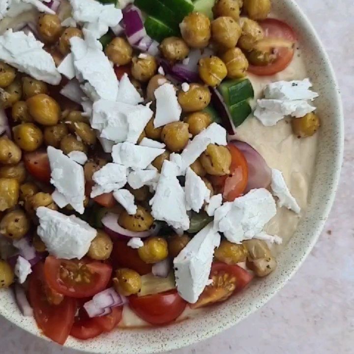 Loaded White Bean Hummus Meal