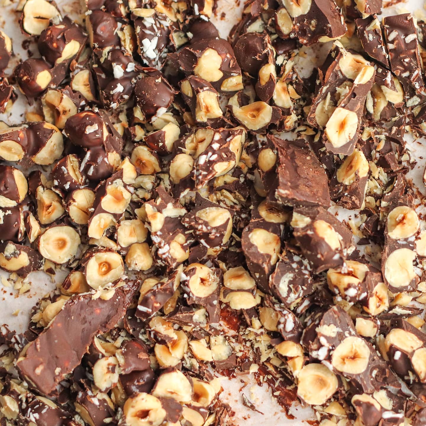 Vegan Chocolate Candy with Hazelnuts and Gingerbread Spices