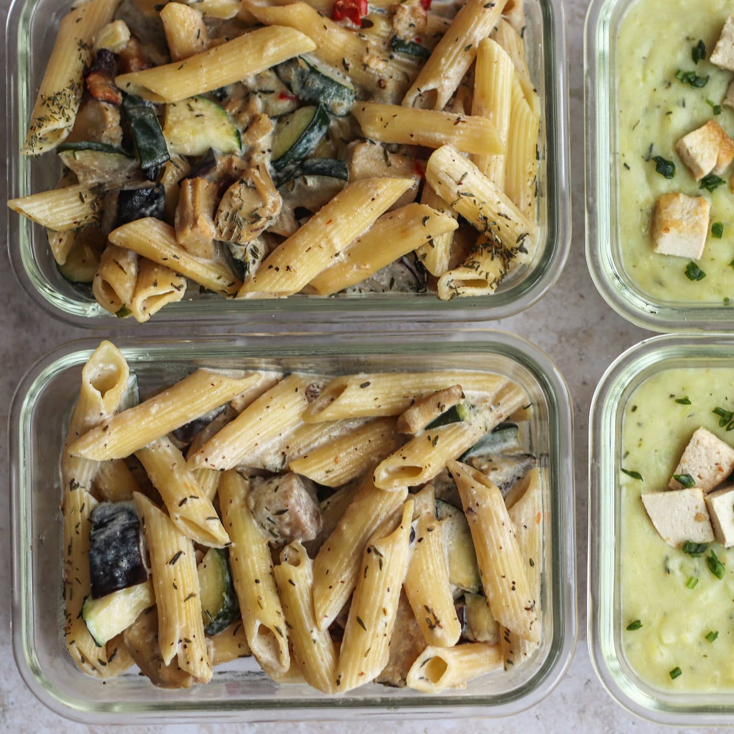 Creamy Vegetable Pasta Delight