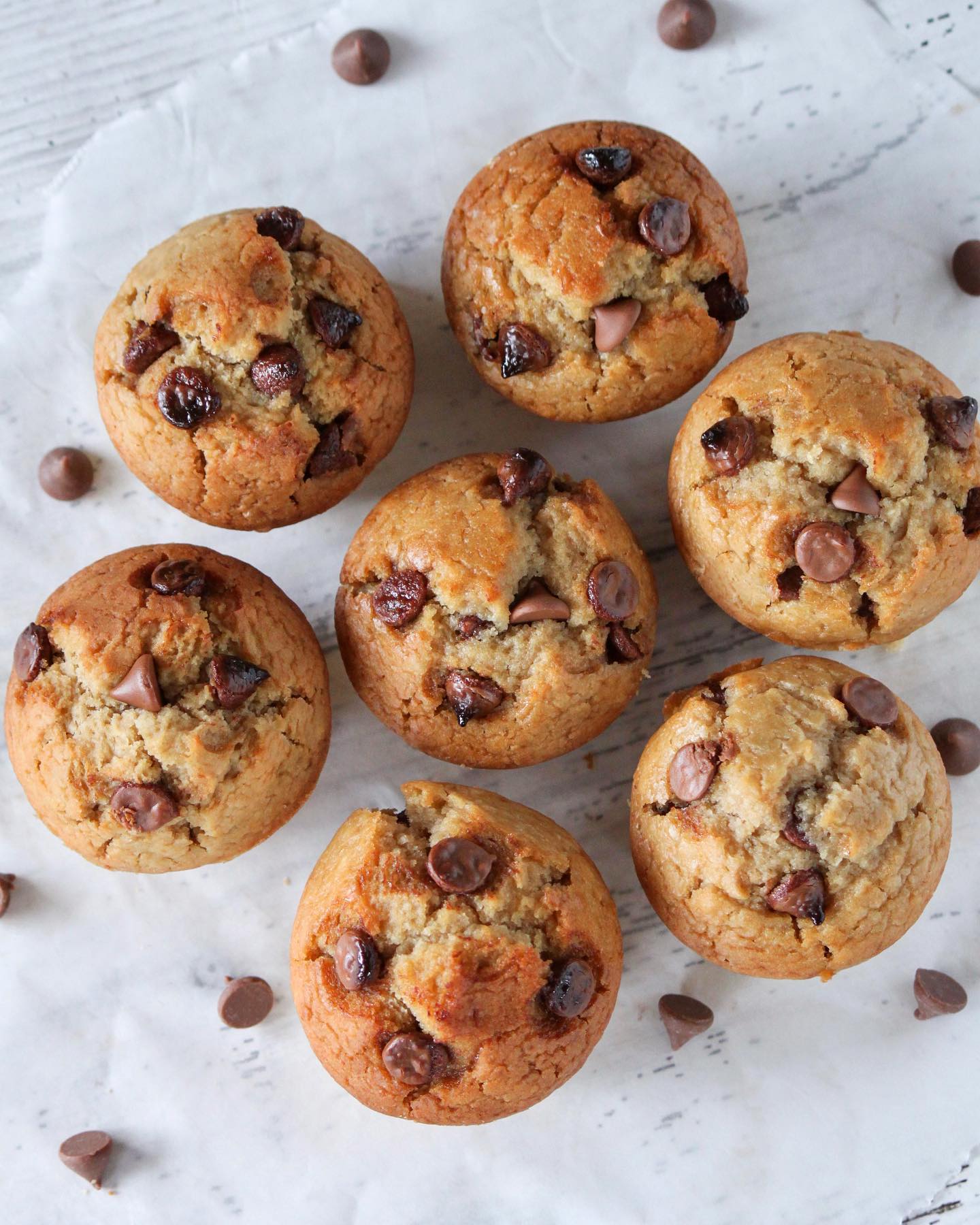 Irresistible Bakery Chocolate Chip Muffins