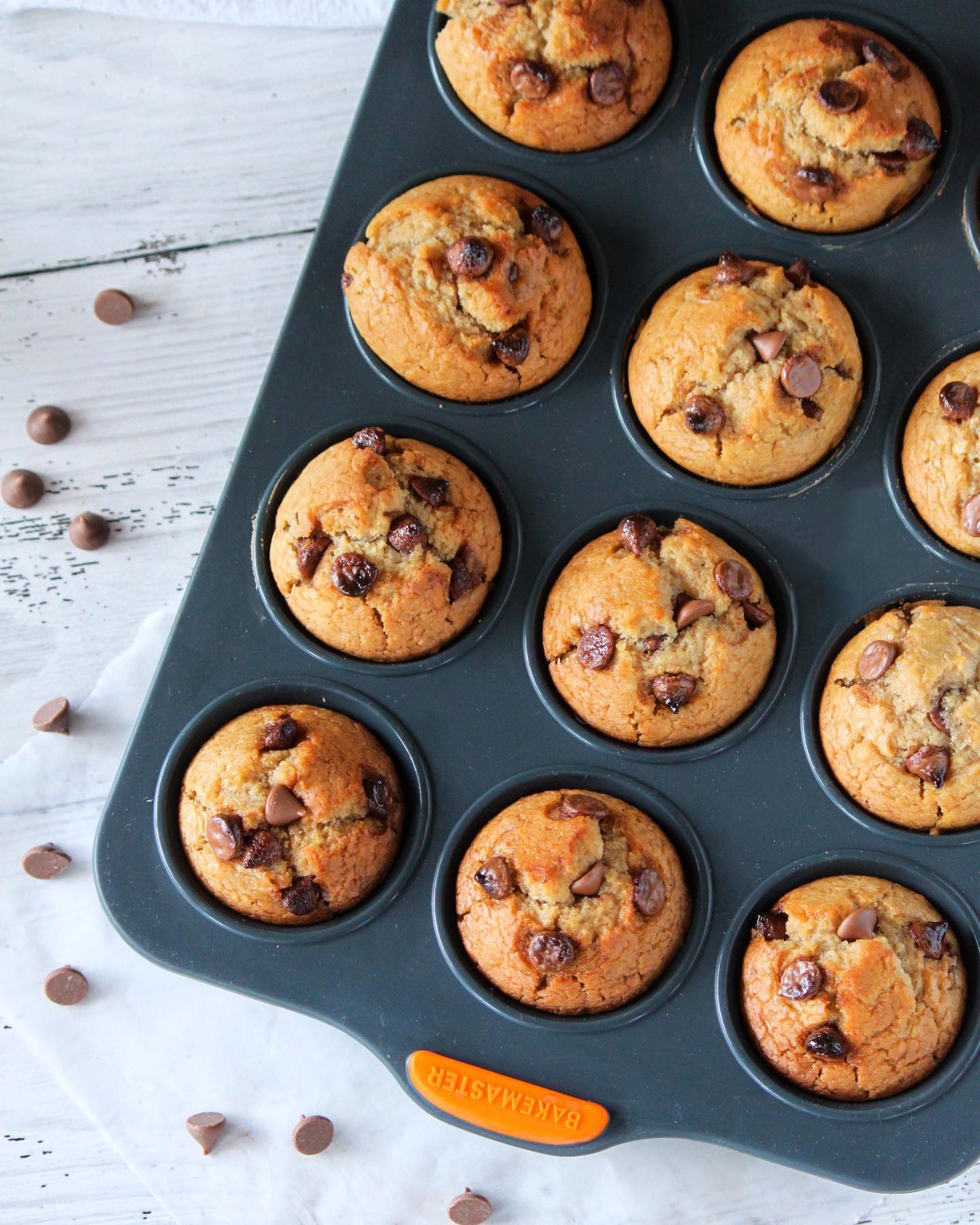 Irresistible Bakery Chocolate Chip Muffins