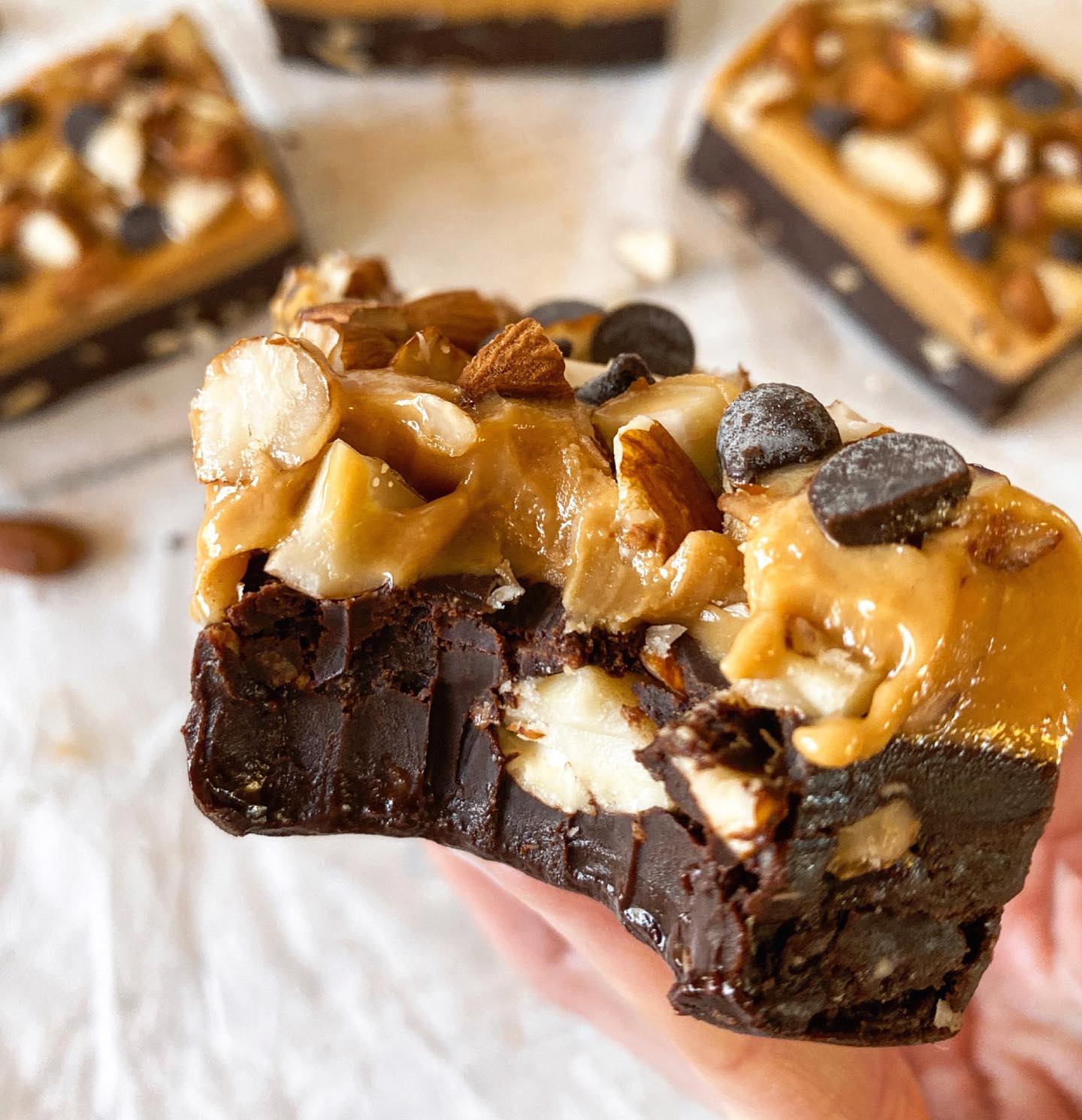 Chocolate Almond Fudge