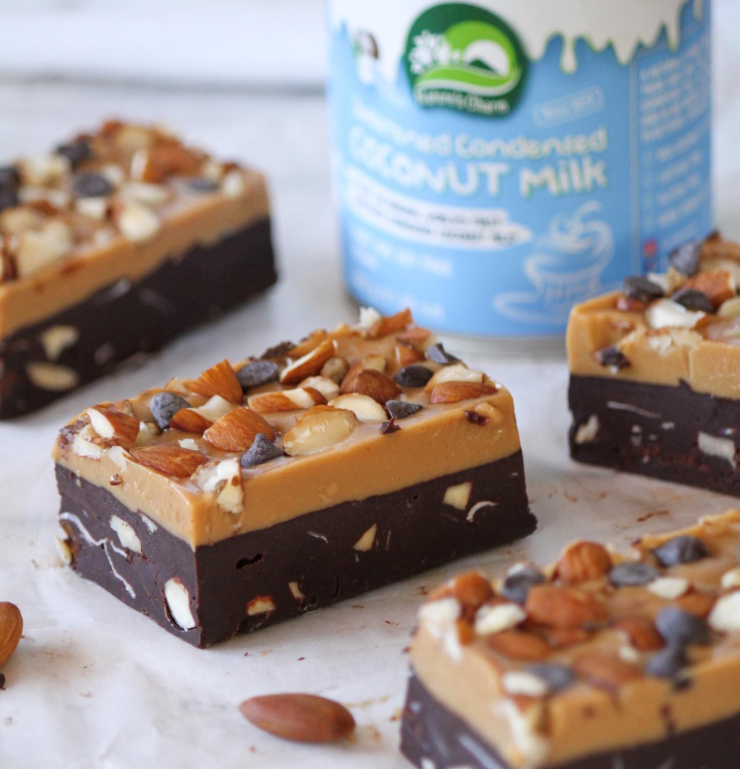 Chocolate Almond Fudge
