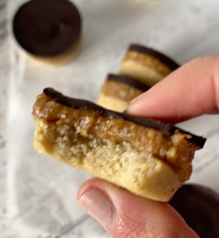 No Bake Twix Cups