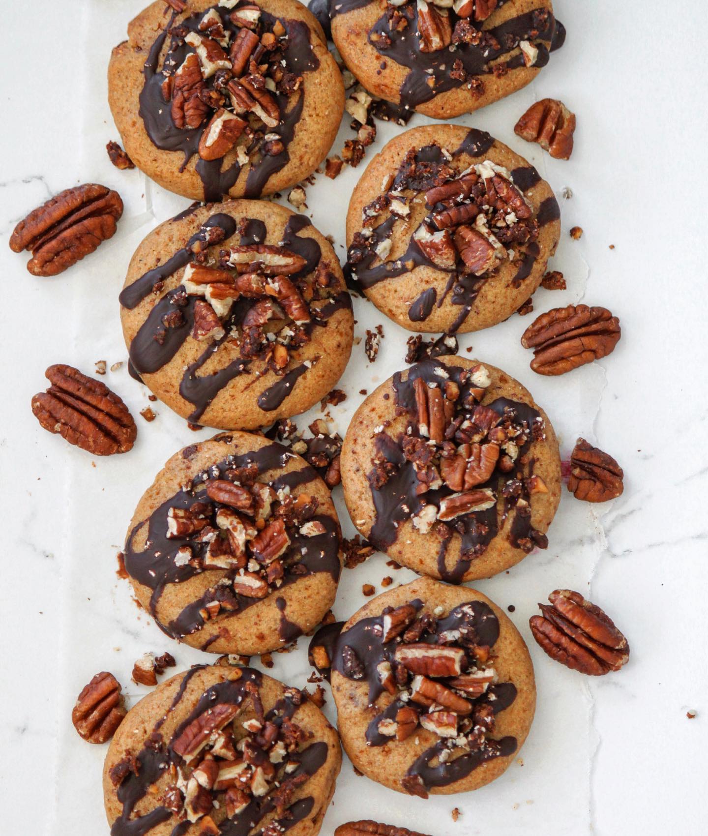 Pumpkin Spice Chocolate Cookies