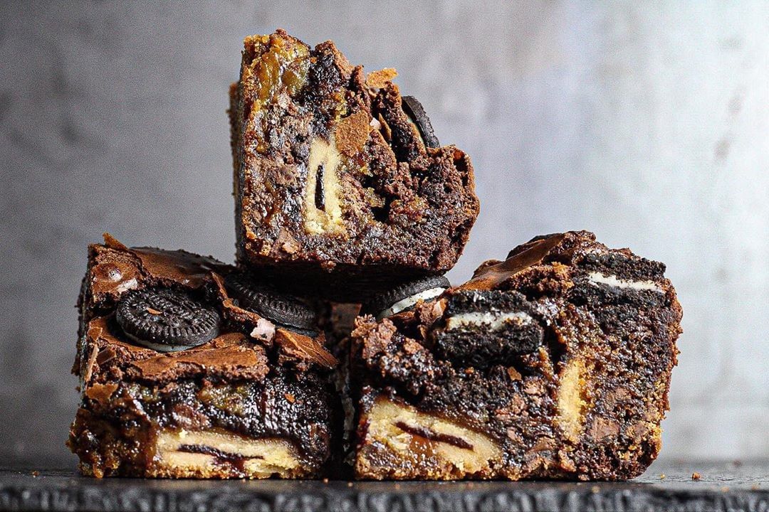 Oreo and Jammie Dodger Brookies