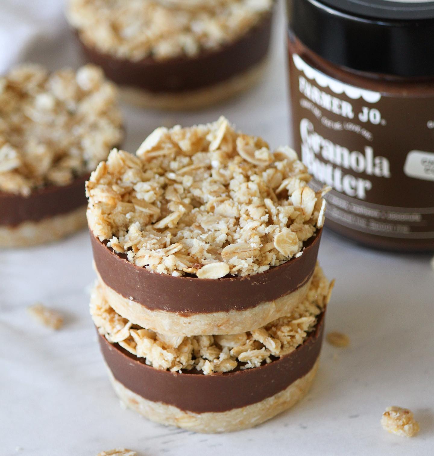Granola Fudge Cups