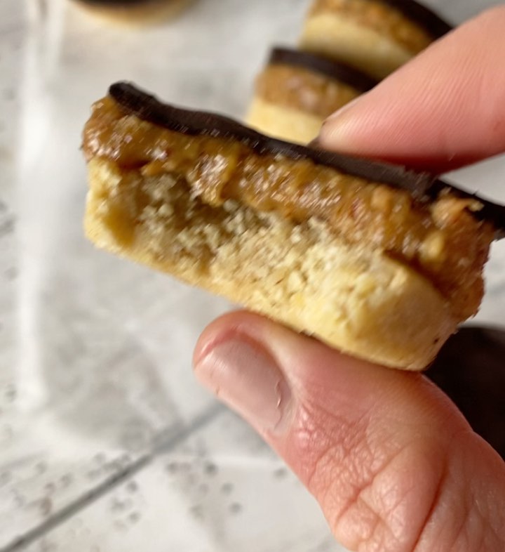 No Bake Twix Cups
