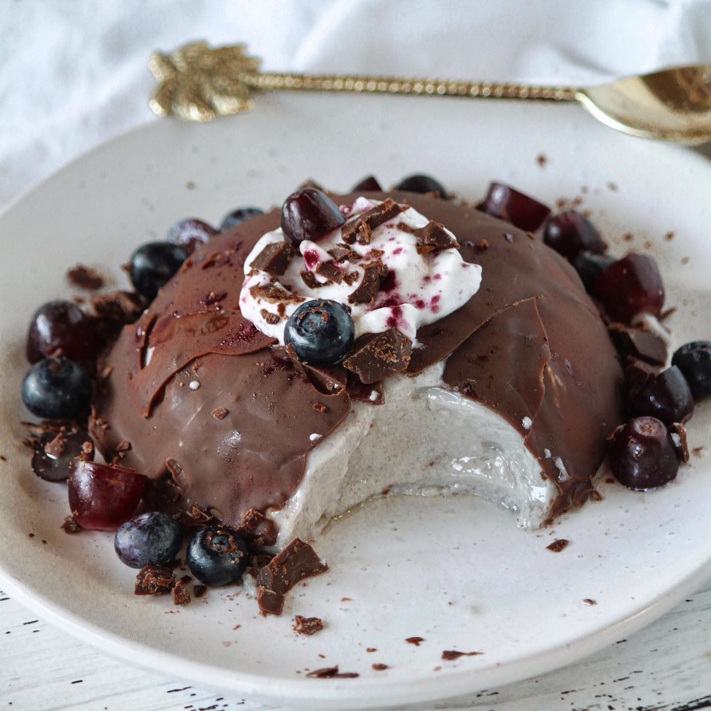 Choc Berry Pudding