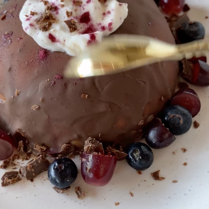 Choc Berry Pudding