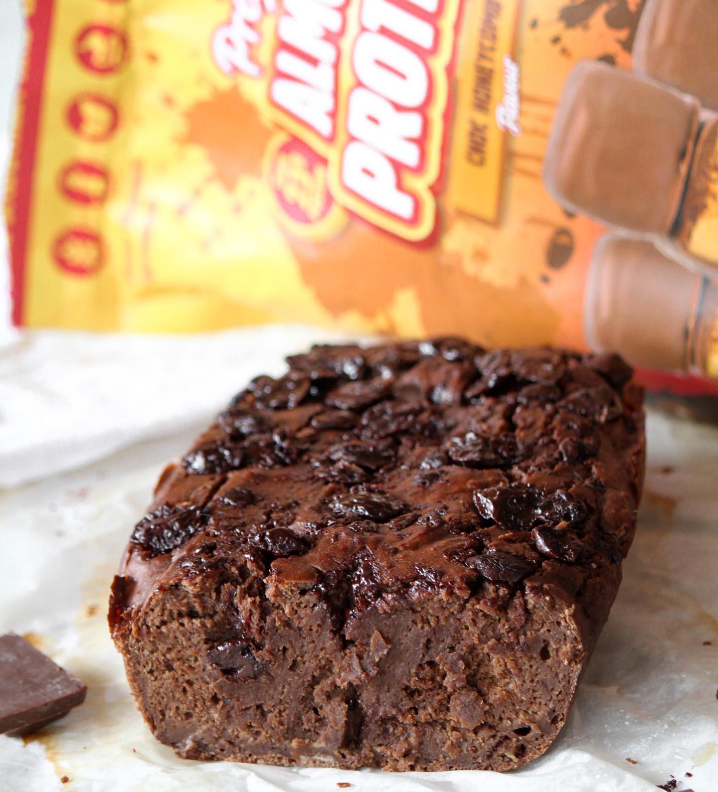 Brownie Baked Oats Loaf
