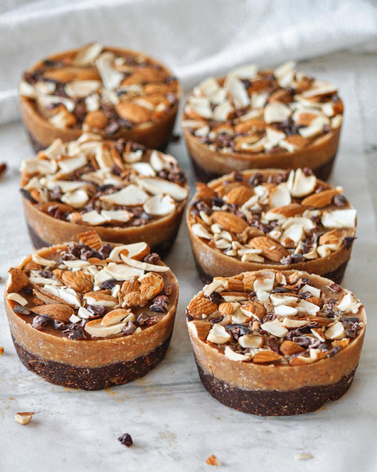 Choc Almond Fudge Cups