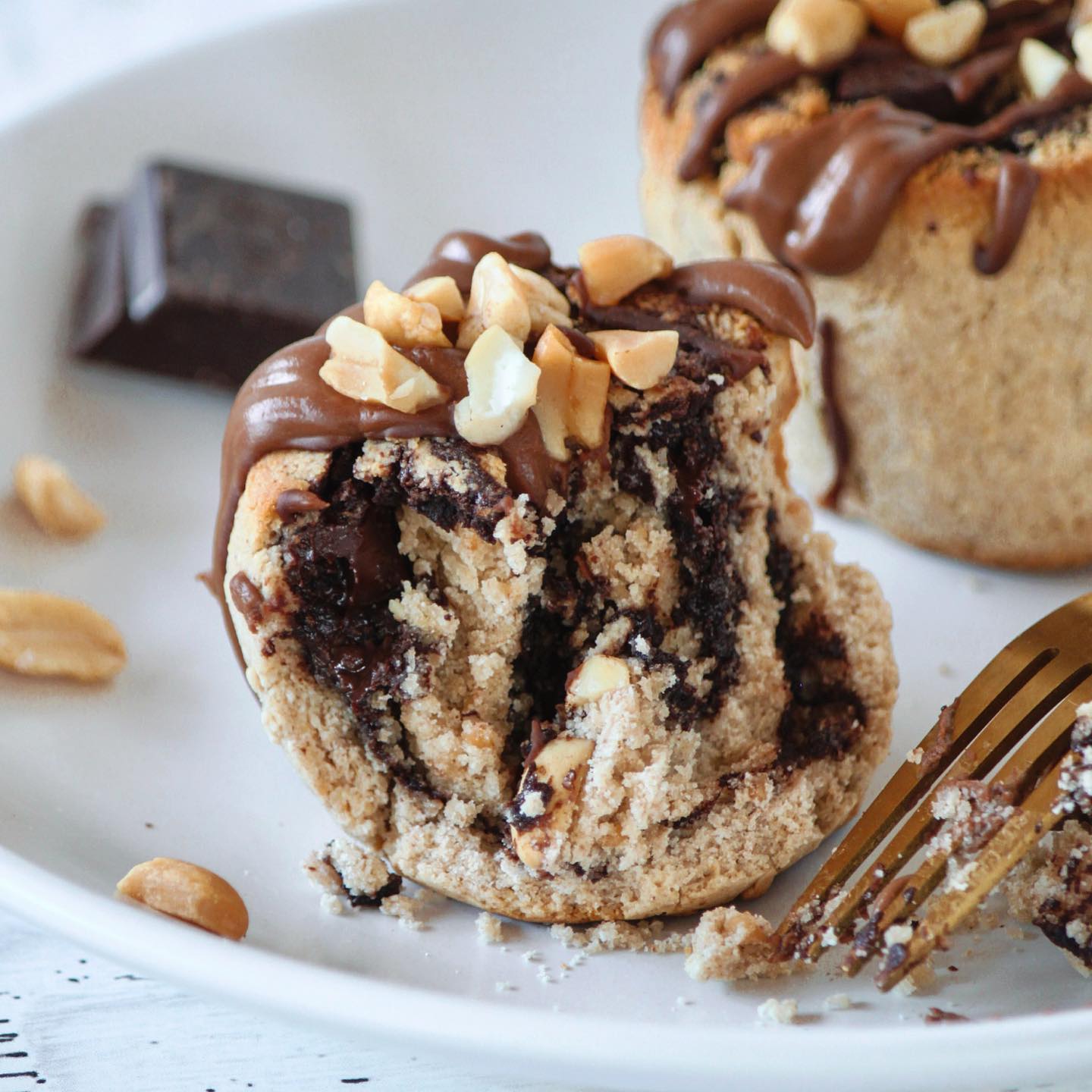 Irresistible Vegan Snickers Scrolls