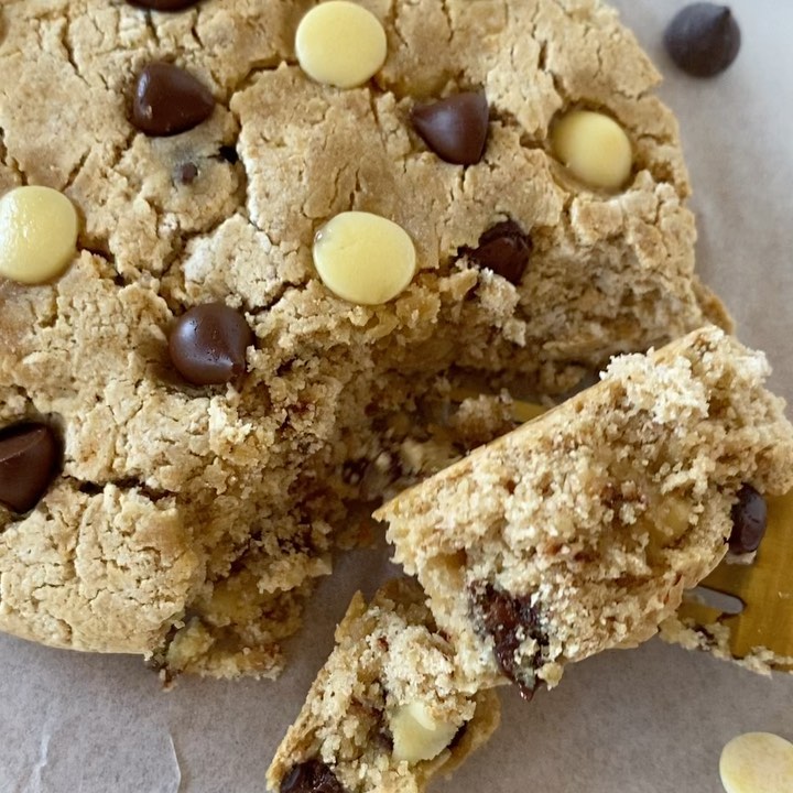 Protein-Packed Single Serve Choc Chip Cookie