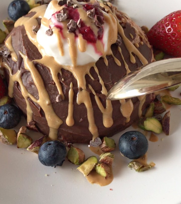Chocolate Shell Pink Oats