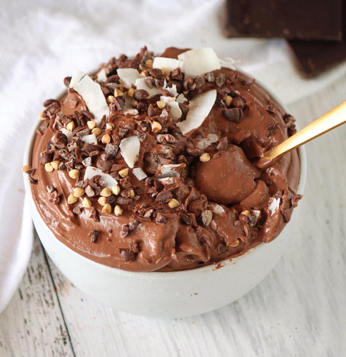 Decadent High-Protein Chocolate Mousse