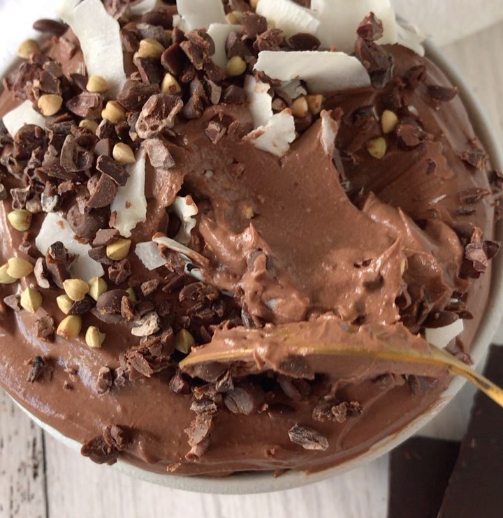 Decadent High-Protein Chocolate Mousse