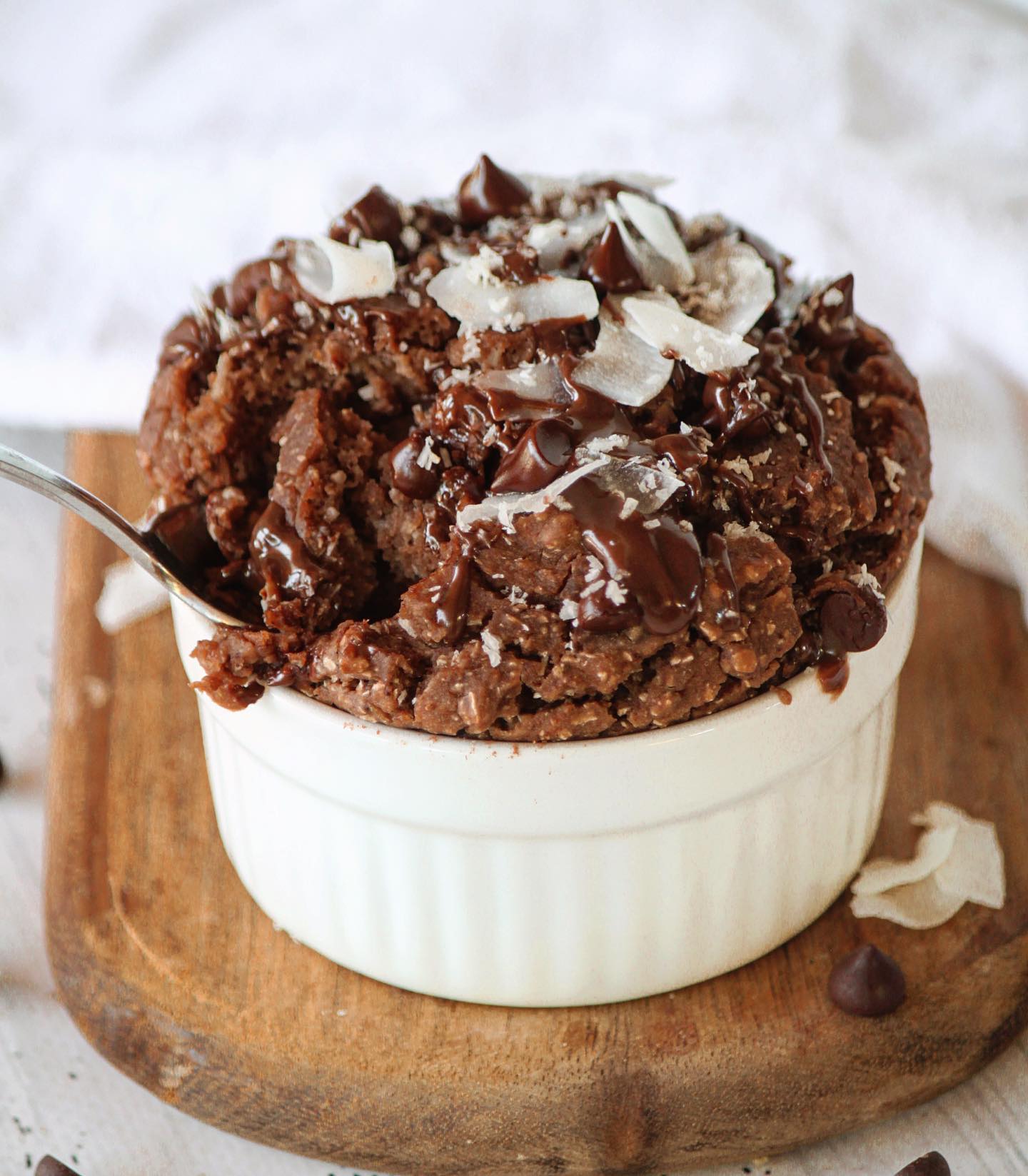 Easy Vegan Chocolate Coconut Bounty Mug Cake