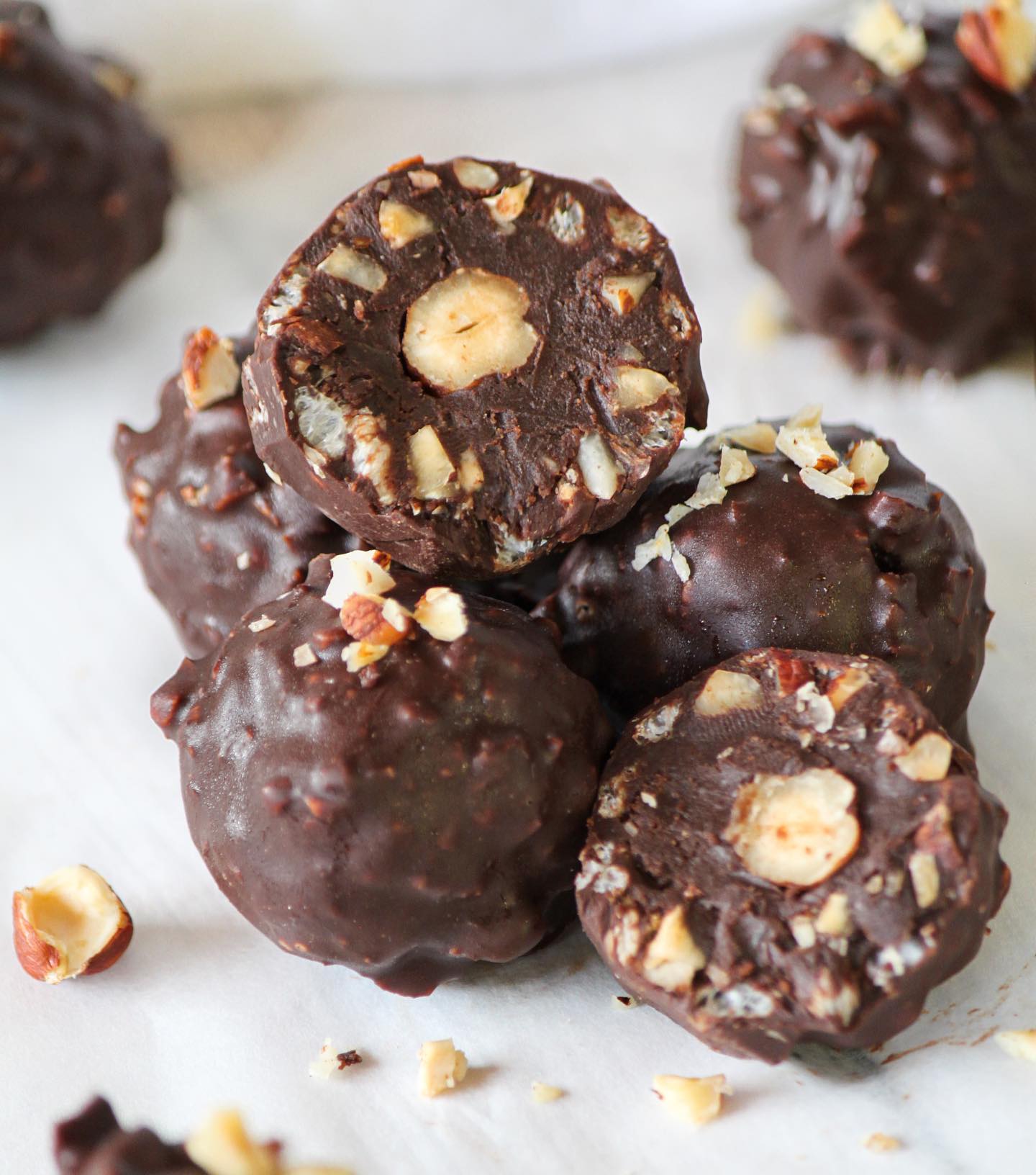Vegan Ferrero Rochers