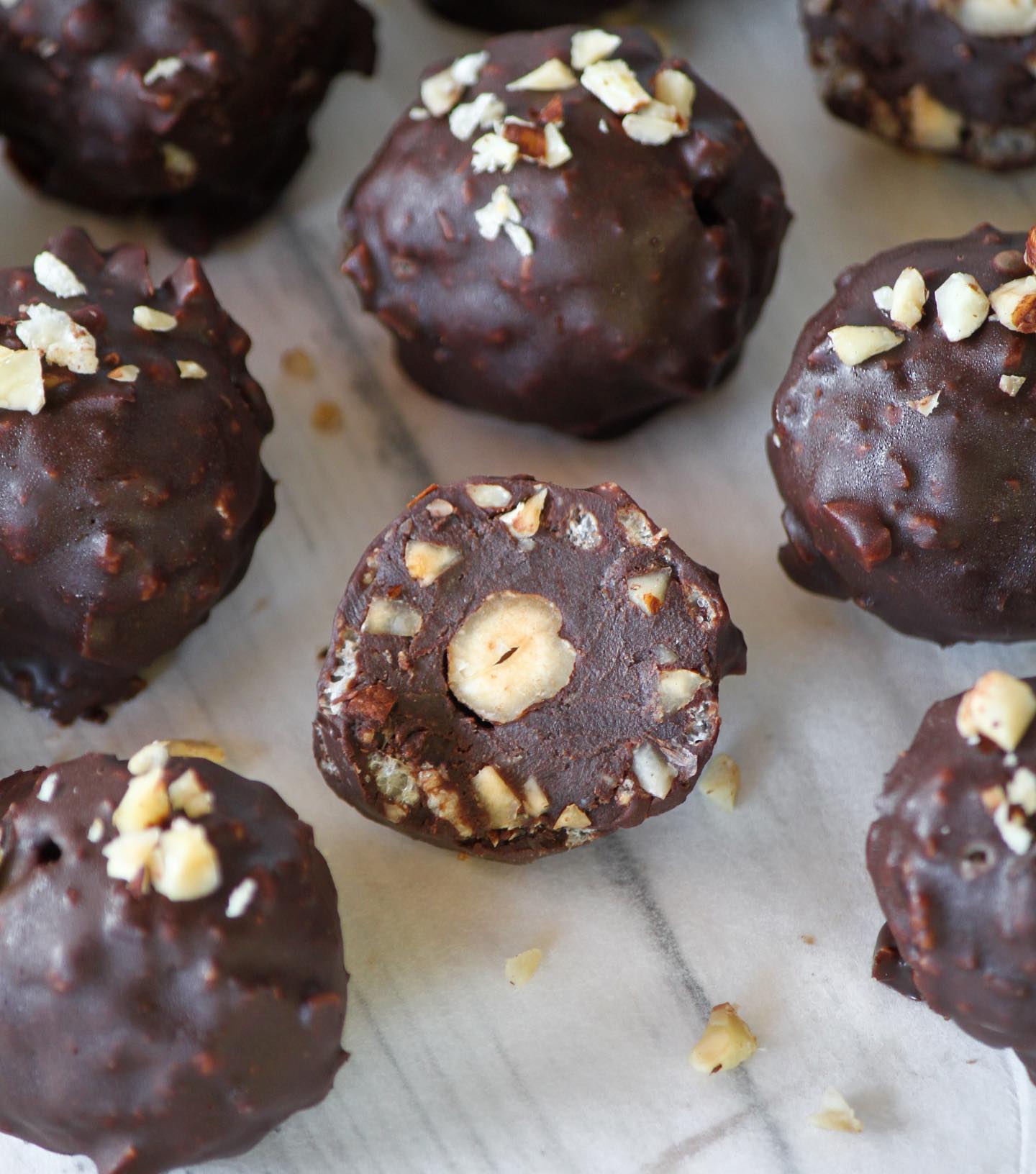 Vegan Ferrero Rochers