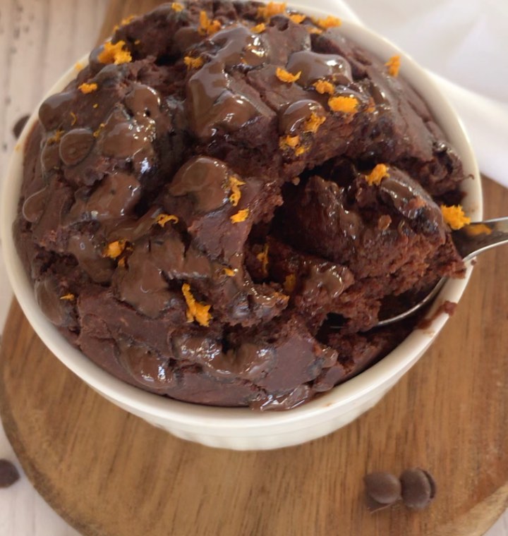 Choc Orange Baked Oats