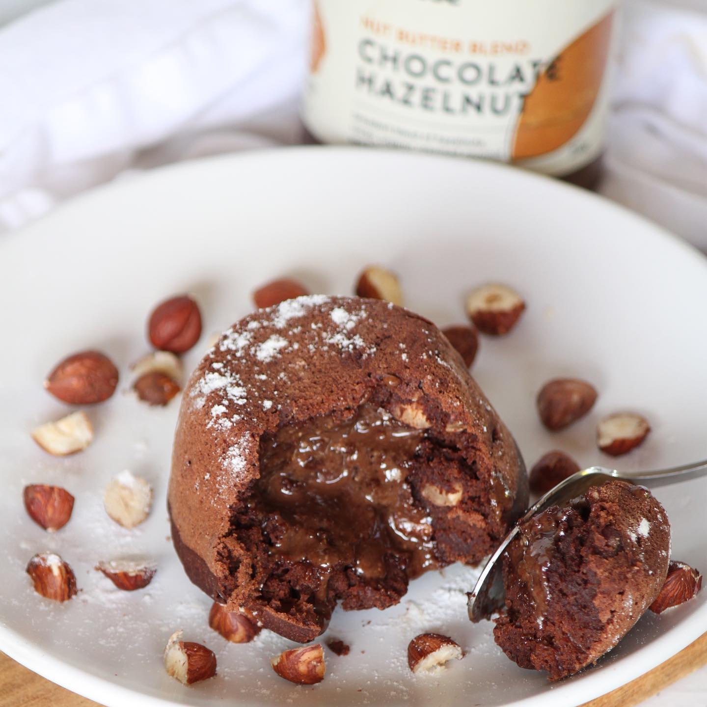 Decadent Choc Hazelnut Lava Cake