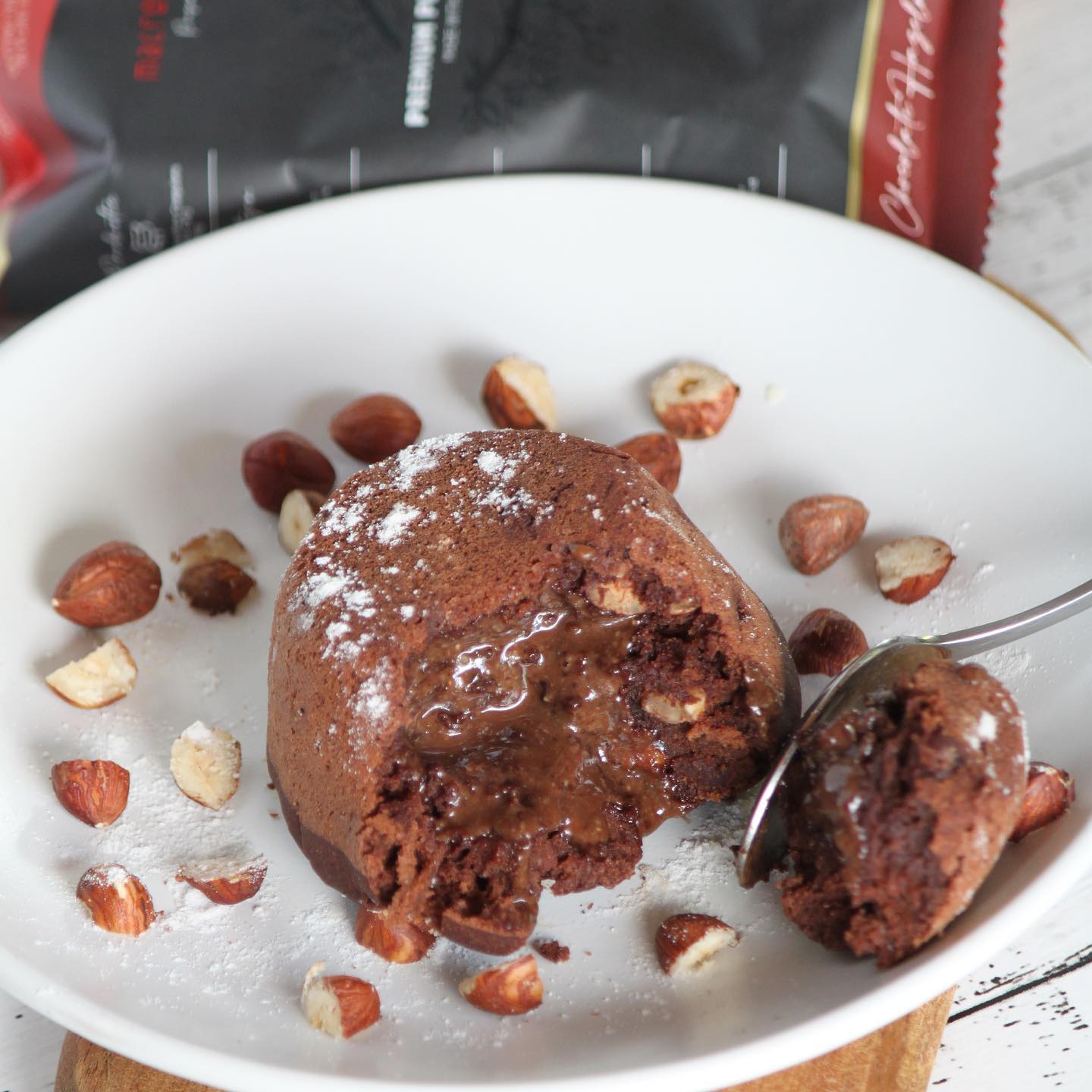 Decadent Choc Hazelnut Lava Cake