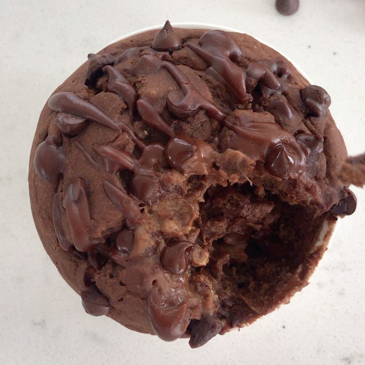 Gooey Chocolate Banana Baked Oats