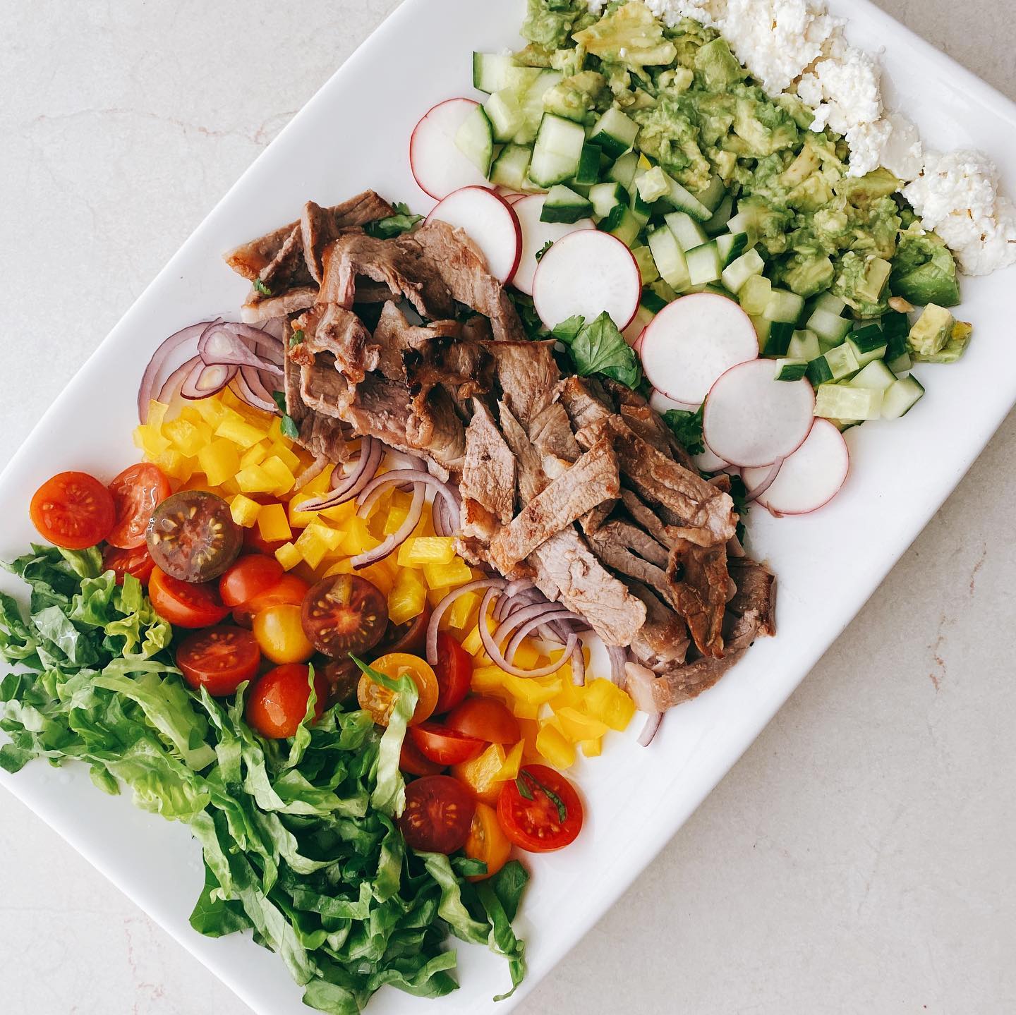 Fresh Ribeye Steak Salad