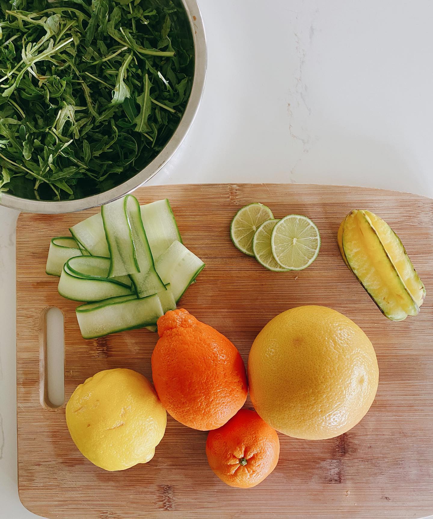 Citrus Arugula Salad with Feta
