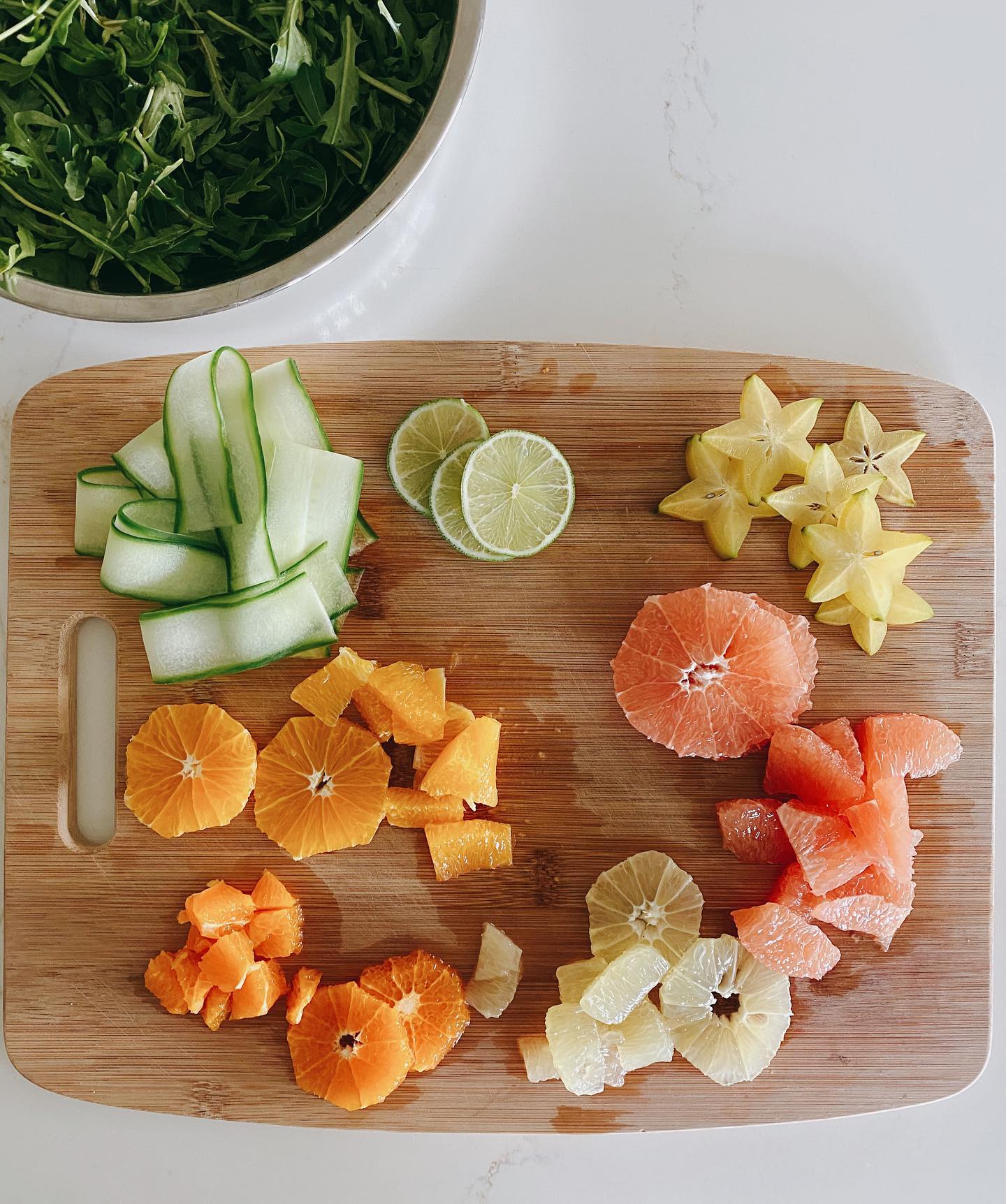 Citrus Arugula Salad with Feta