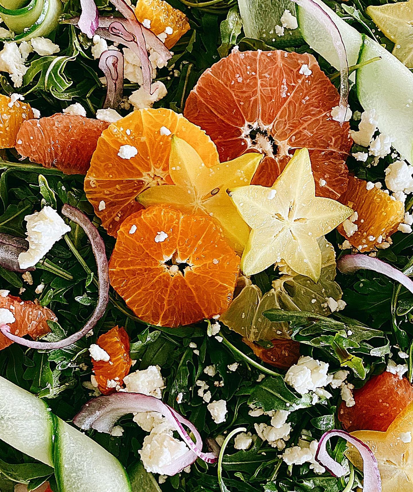 Citrus Arugula Salad with Feta