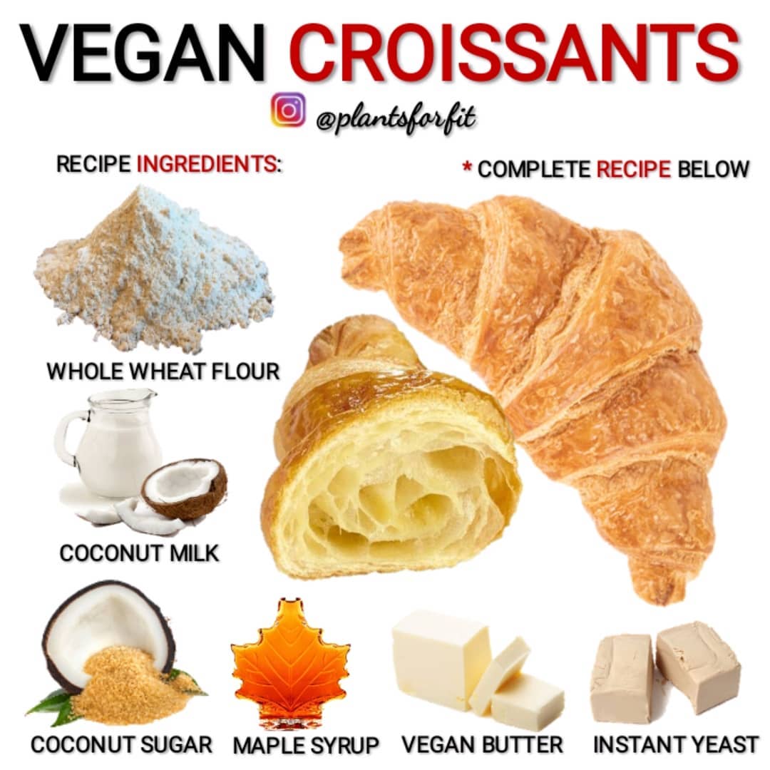 Easy Homemade Vegan Croissants