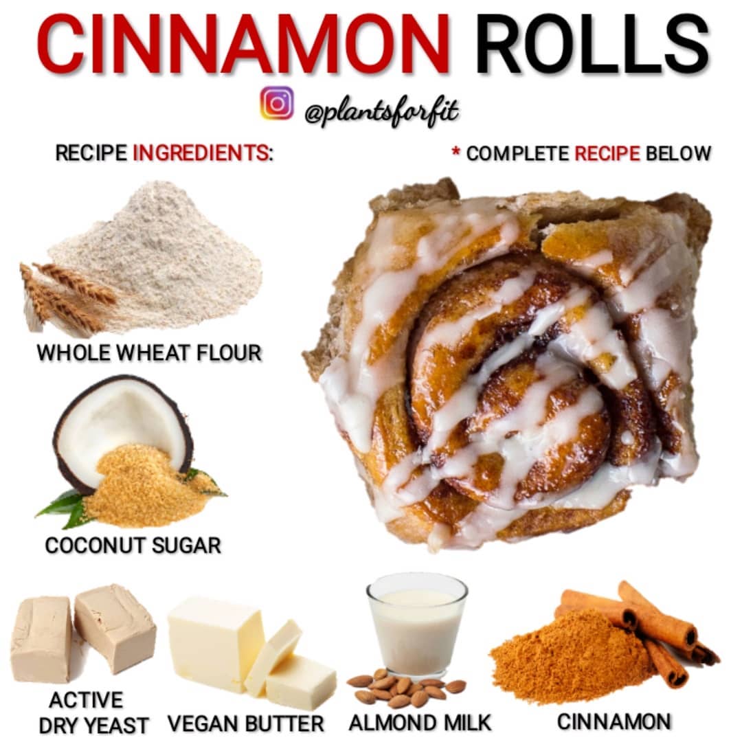 Vegan Cinnamon Rolls with Sweet Filling