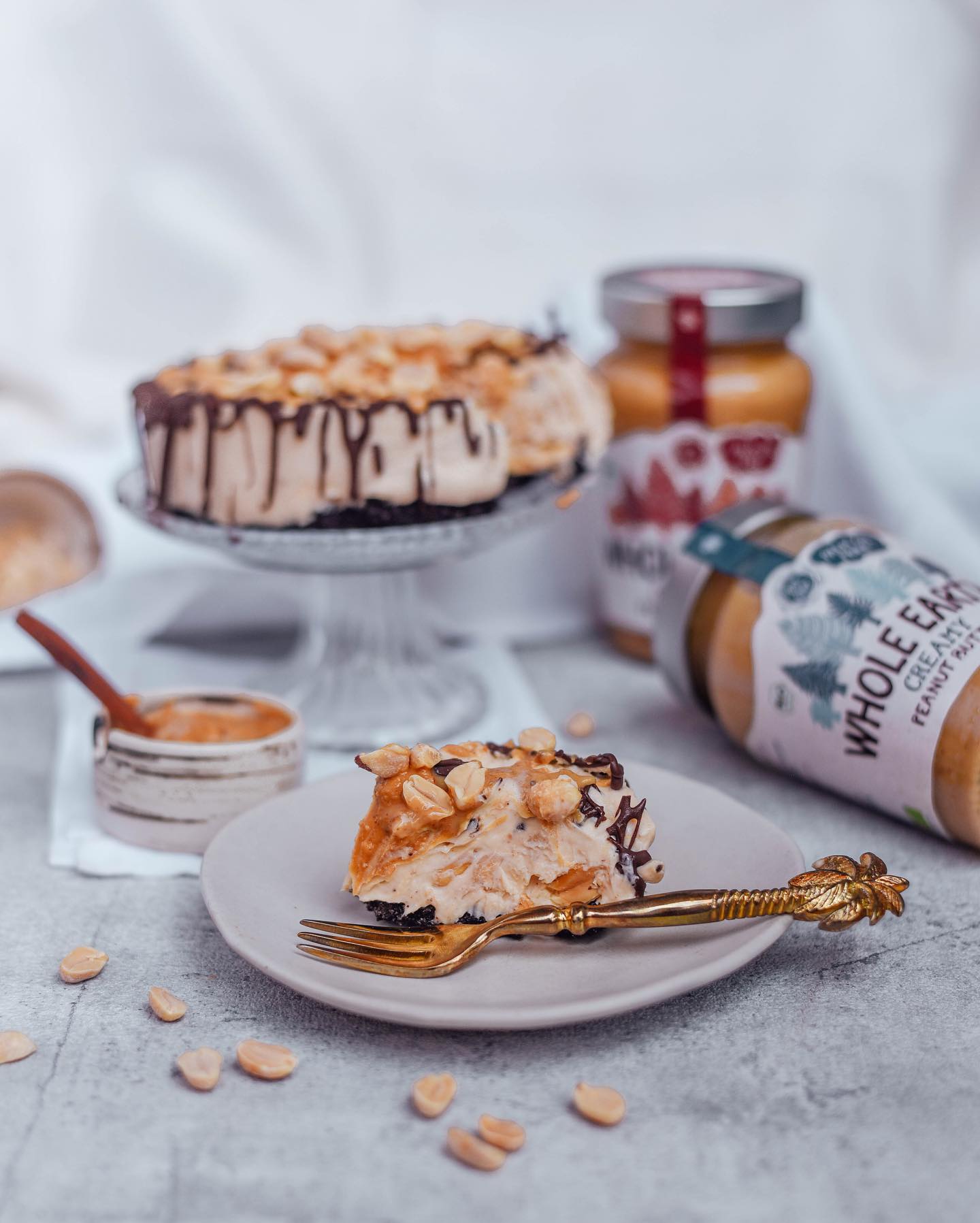 No-Bake Peanut Butter Cheesecake