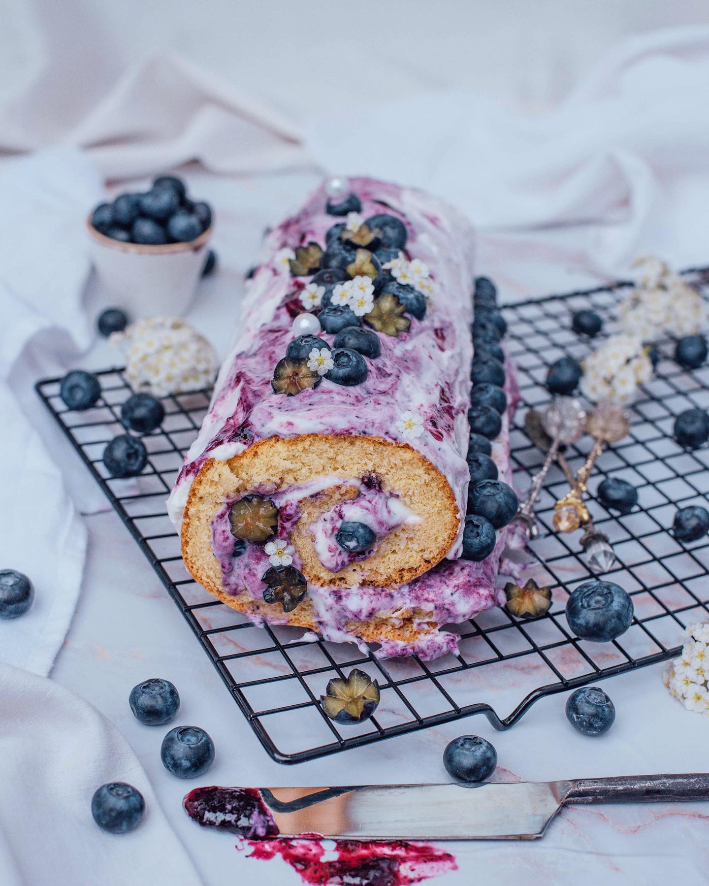 Sugar-Free Low-Carb Swiss Roll