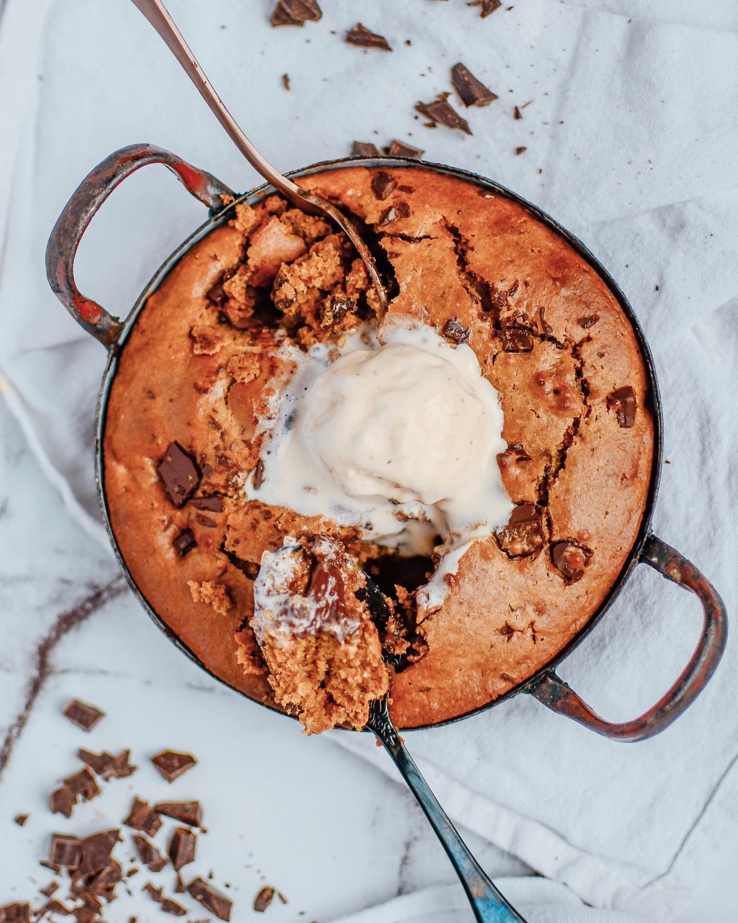 The Best Protein Cookie Casserole