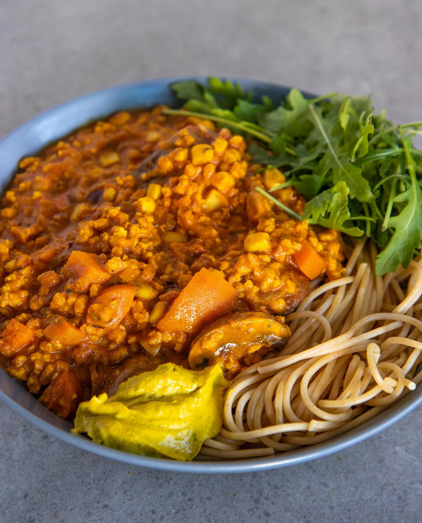 Healthiest Vegan Spaghetti Bolognese