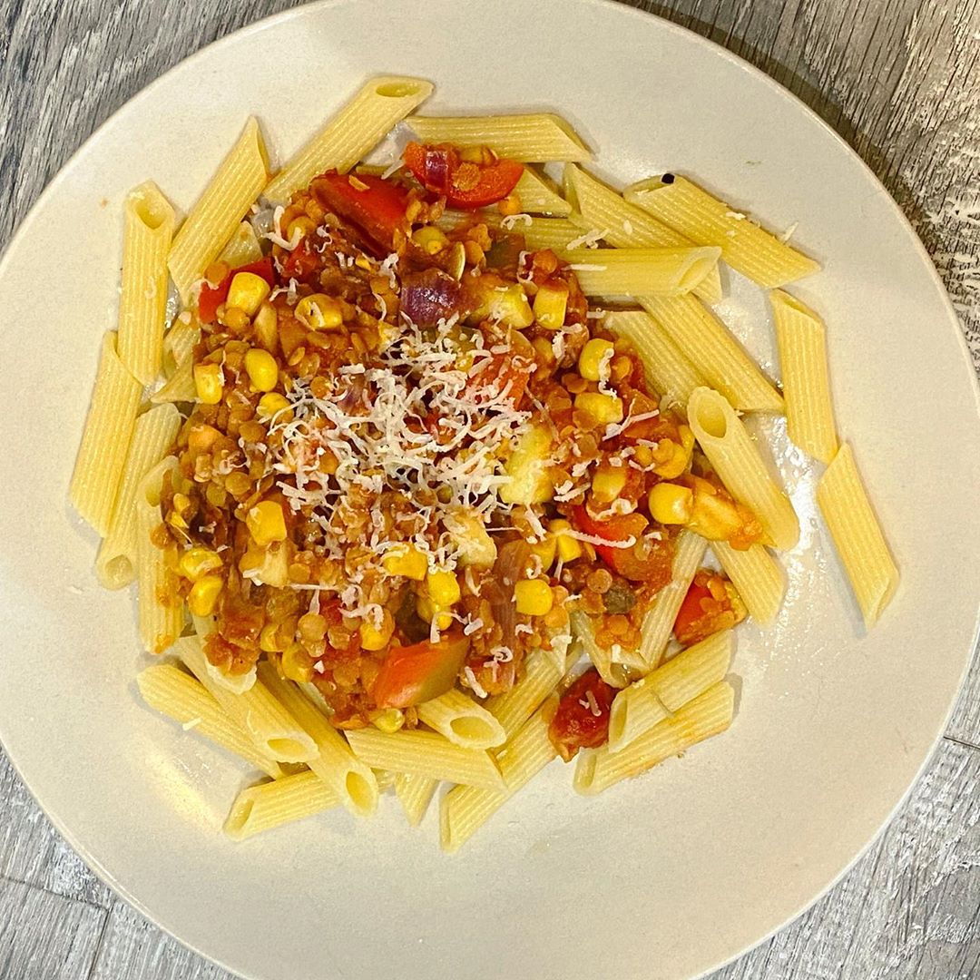 Quick Midweek Lentil Bolognese Sauce