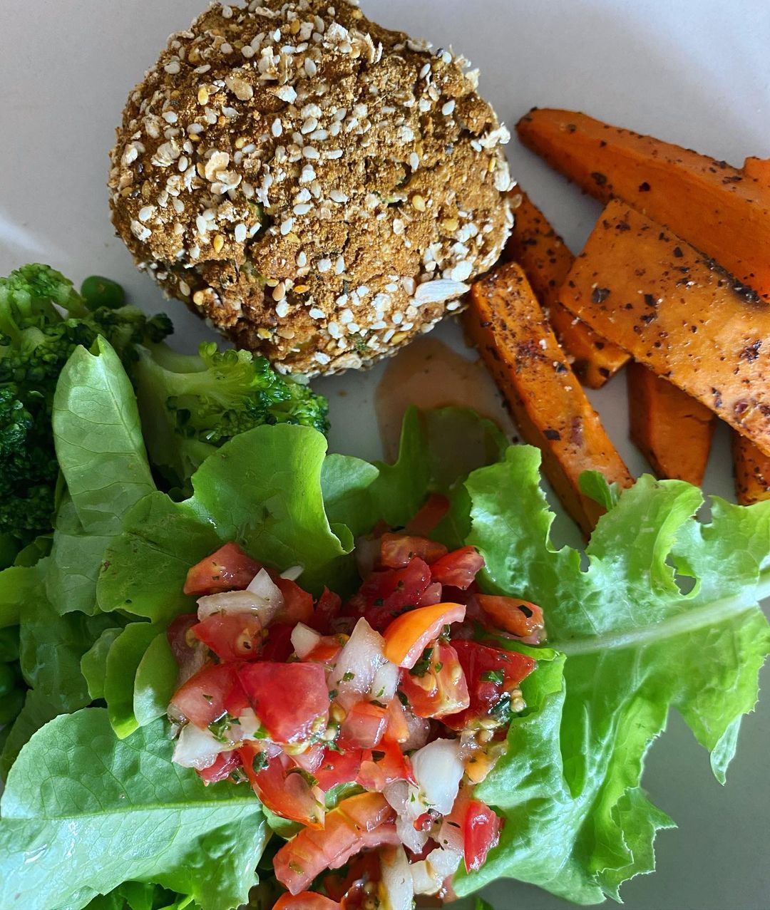 Easy Homemade Bean Burgers with Veggies and Herbs